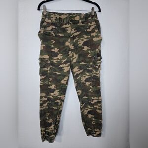 Camouflage Cargo Jogger Pants